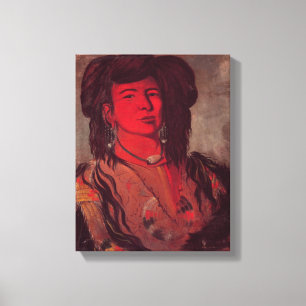 Leiter von Kate One Horn (Öl auf Leinwand) Leinwanddruck