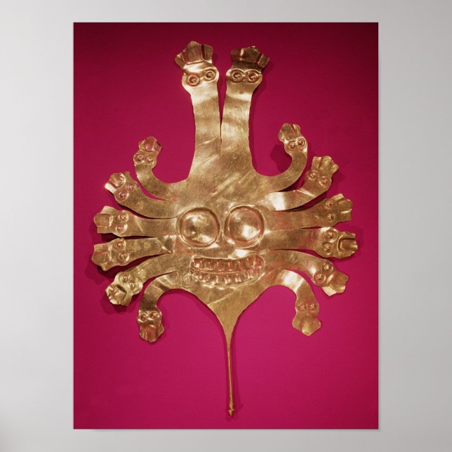 Leiter von Medusa, aus Peru Poster (Vorne)