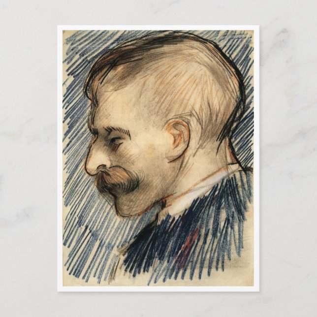 Leiter von Theo van Gogh Van Gogh Fine Art Postkarte (Vorderseite)