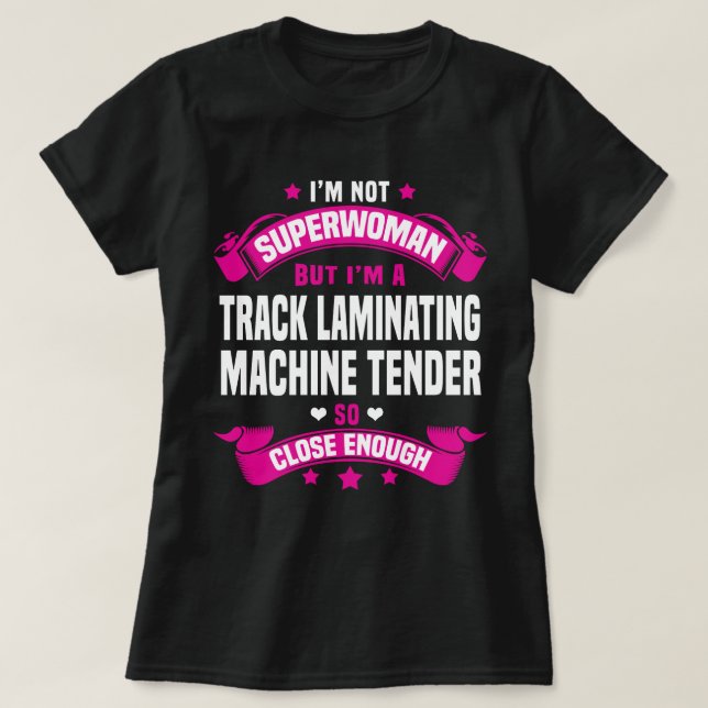 Leiterbahn-Laminiermaschinenverzahnung T-Shirt (Design vorne)