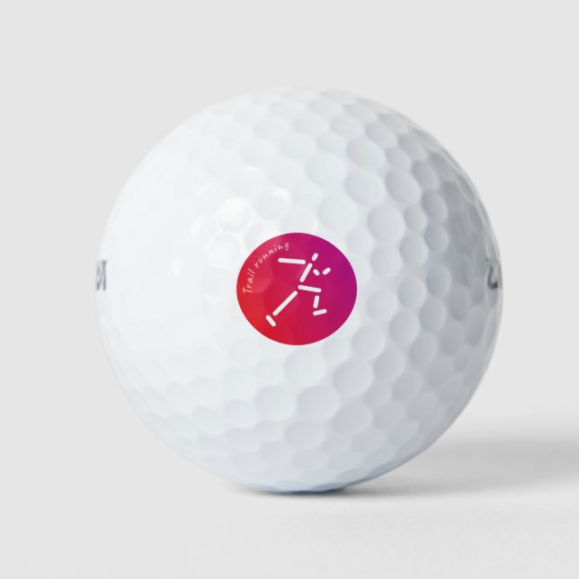 Leiterbahndesign Golfball (Vorderseite)
