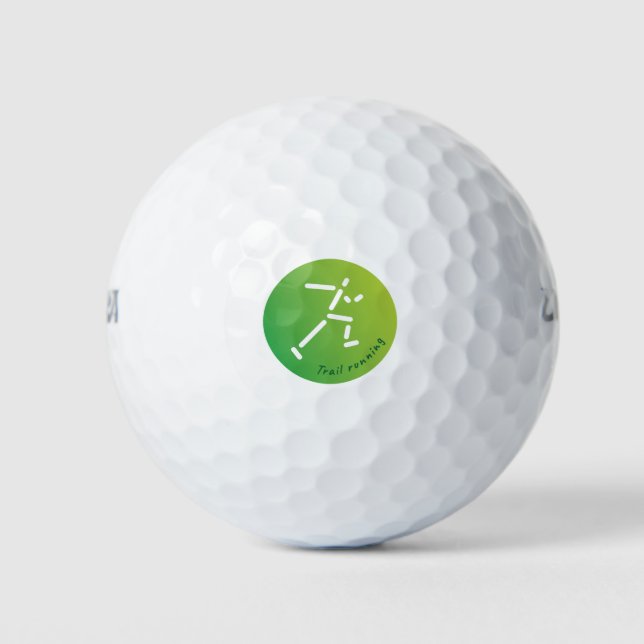 Leiterbahndesign Golfball (Vorderseite)