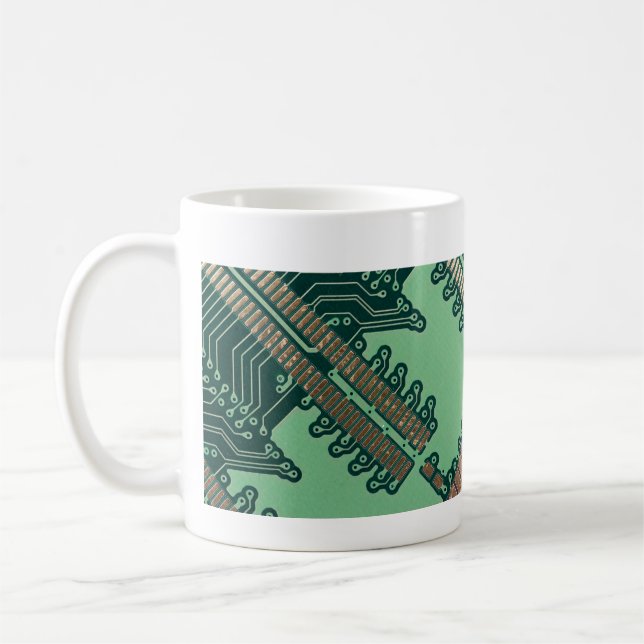 Leiterplatte-Tasse Kaffeetasse (Links)