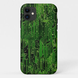 Leiterplattehintergrund iPhone 11 Hülle