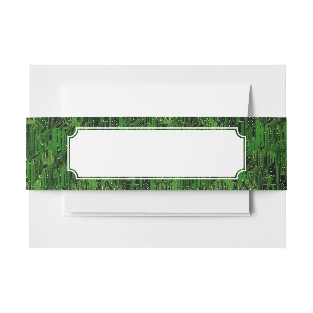 Leiterplattehintergrund Einladungsbanderole (Vorderseite Beispiel)