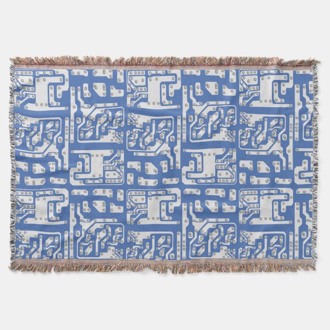 Leiterplattenmuster Decke (Vorderseite)