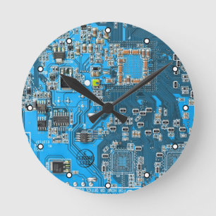 Leiterplattenplatine für gedruckte Leiterplatten B Runde Wanduhr