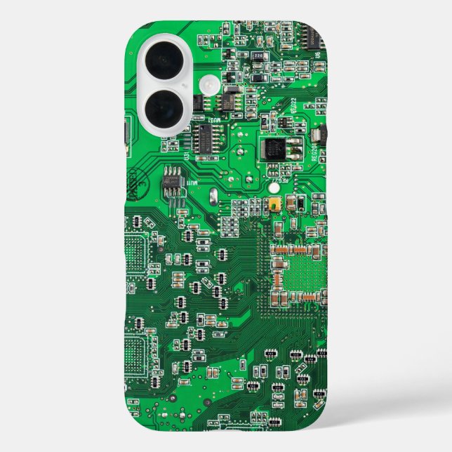 Leiterplattenplatine iPhone 16 Hülle (Rückseite)