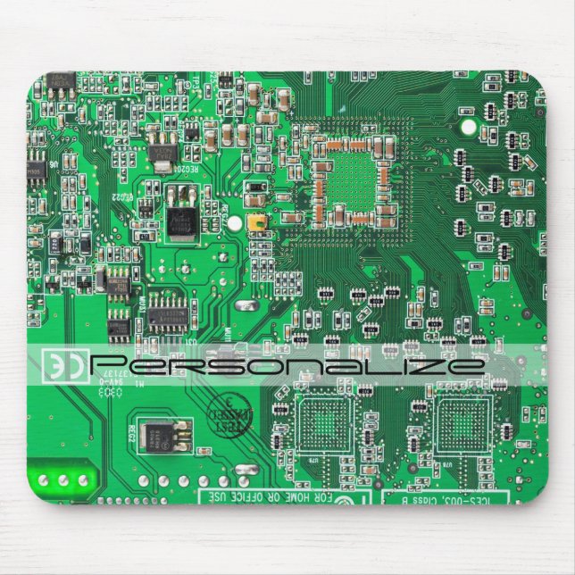 Leiterplattenplatine Mousepad (Vorne)