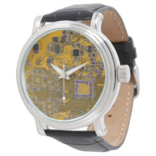 Leiterplattenplatine Orange für gedruckte Leiterpl Armbanduhr