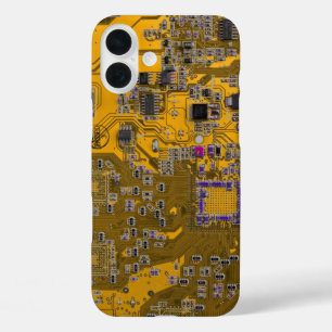 Leiterplattenplatine Orange für gedruckte Leiterpl iPhone 16 Plus Hülle