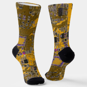 Leiterplattenplatine Orange für gedruckte Leiterpl Socken