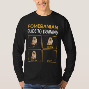 Leitfaden für den lustigen Spitz zum Training von  T-Shirt