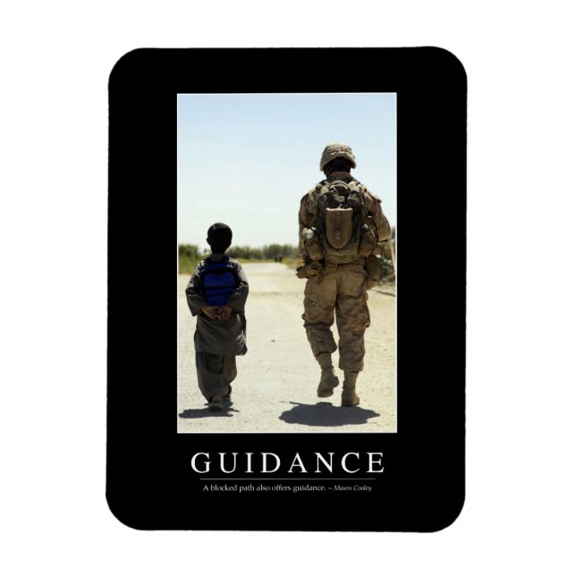 Leitfaden: Inspiration Zitat Magnet (Vertikal)