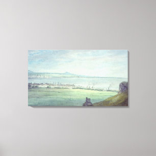 Leith, mit Kirkaldy auf der Küste von Fifeshire Leinwanddruck