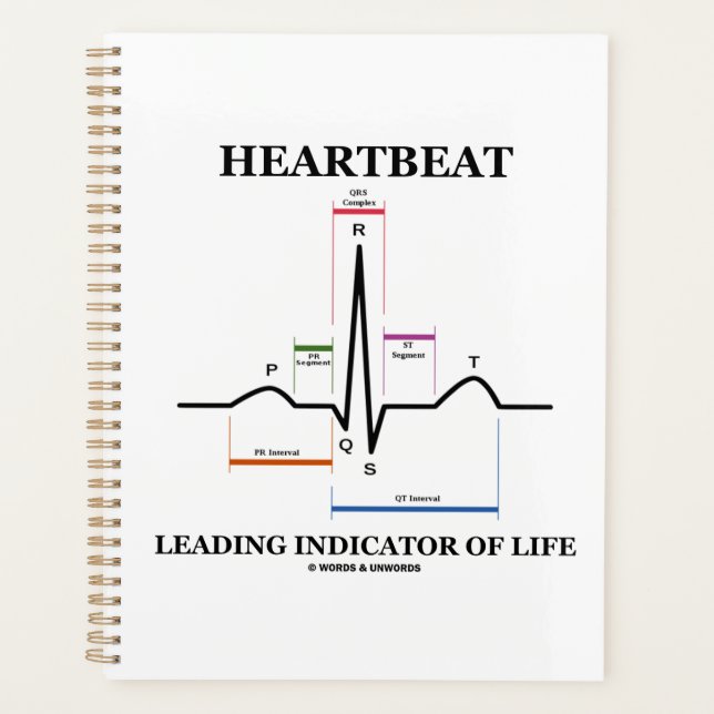 Leitindikator für das Leben EKG/EKG-Spaß Planer (Vorderseite)