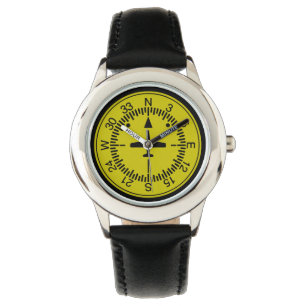 Leitindikator Pilot Luftfahrzeug-Geek Armbanduhr