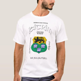 Leitrim Ireland Wappen T - Shirt