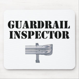 Leitschienen-Inspektor! Mousepad