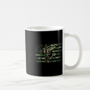 Leitungsmonteur amerikanische Flagge Elektrokabel  Kaffeetasse