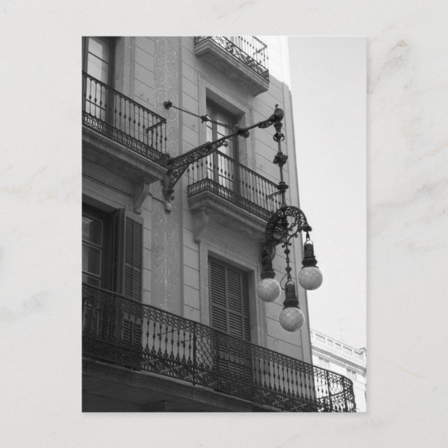 L'Eixample Postcard (Barcelona, Spanien) Postkarte (Vorderseite)