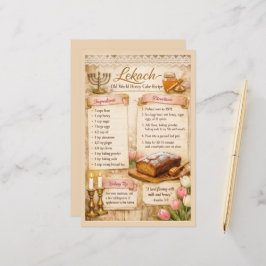Lekach Alt-Welt Honigkuchen, Rosa Rustikaler Bauer