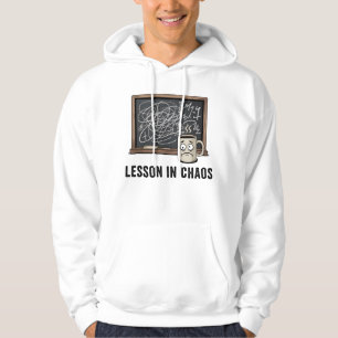 Lektion im Chaos   Akademische Erschöpfung Vibes Hoodie