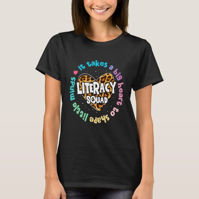 Lektüre Lehrerin Interventionistin Literale T-Shirt (Vorderseite)