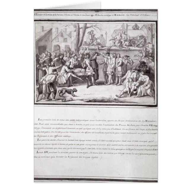 L'élection de la milice (Devant)
