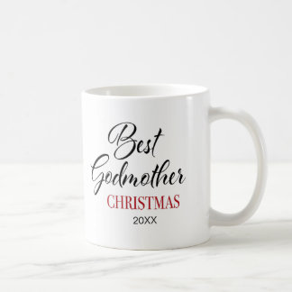 L'élégante Meilleure Godmère Noël Photo Coffee Mug