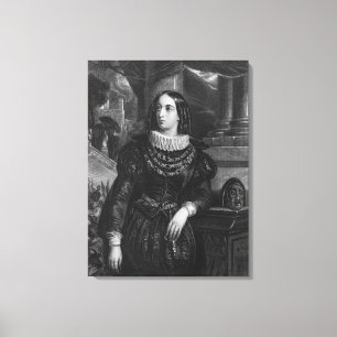 Lelia, Illustration von "Lelia" durch George Sand Leinwanddruck