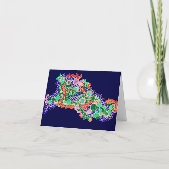 Leliza conçoit la carte vierge de note (Devant)