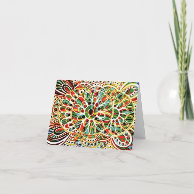 Leliza Designs Blank Note Card Karte (Vorderseite)