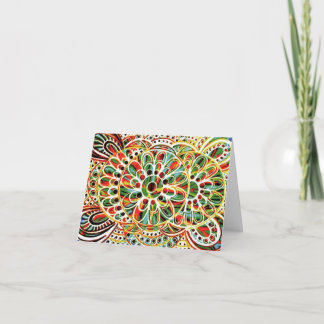 Leliza Designs carte de note blanche