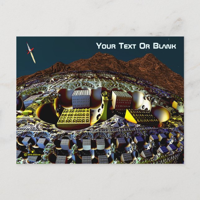 Lem Station Postkarte (Vorderseite)