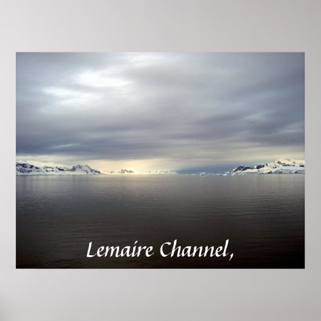 Lemaire Channel, Antarctica - Poster (Vorne)