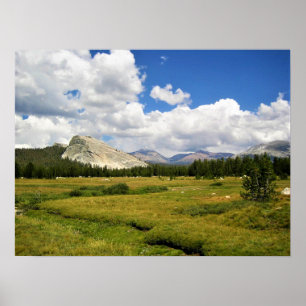 Lembert Dome in Tuolumne Meadows, Yosemite, CA Poster