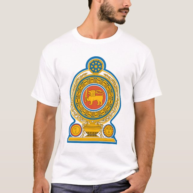 L'emblème national sri-lankais T-Shirt (Devant)