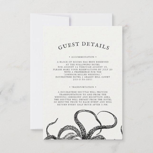 L'Embrace de l'amour | Réponse RSVP (Devant)