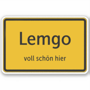 Lemgo Aufkleber Sticker Autoaufkleber