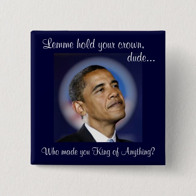 Lemme Griff Ihre Krone, Typ… Button (Vorderseite)