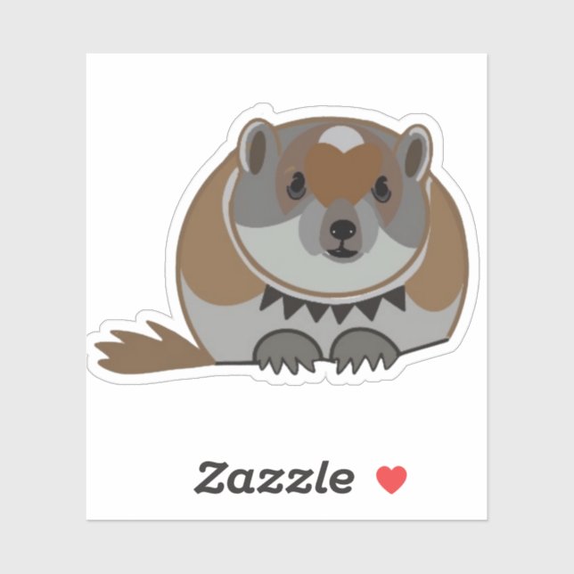 Lemming Lemming Lemming Custom-Cut Vinyl Sticker (Feuille)