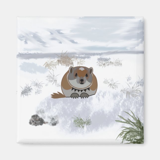 Lemming Lemming Lemming Lemming Magnet (Vorne)