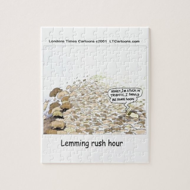 Lemmings Rush Hour Lustig (Vertikal)