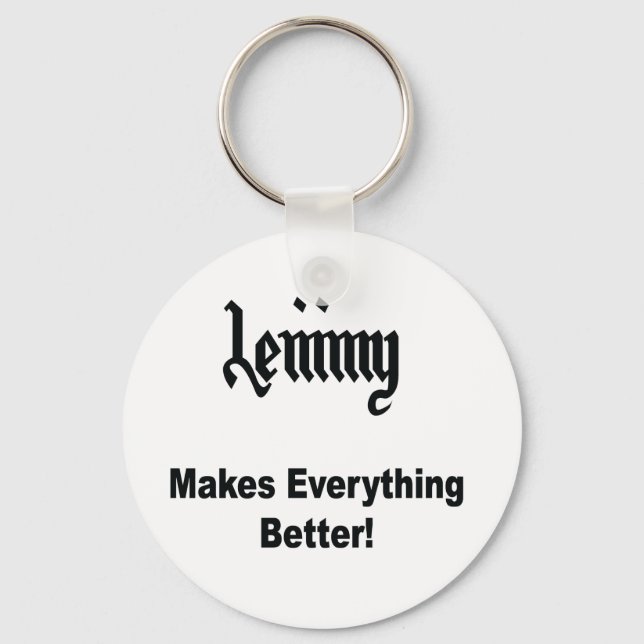 Lemmy Schlüsselanhänger (Vorderseite)