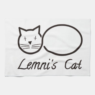 Lemniscate Handtuch