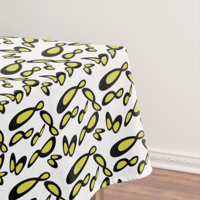 Lemniscate Infinity Mathematica Muster Symbol Tischdecke (Beispiel)