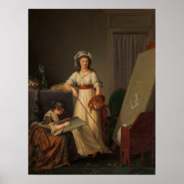 Lemoine - Die Künstlerin und ihre Schwester 1796 Poster