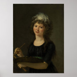 Lemoine - Selbstportrait Poster