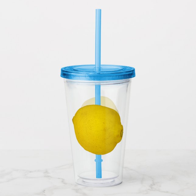 Lemon Acryltrinkbecher (Vorderseite)